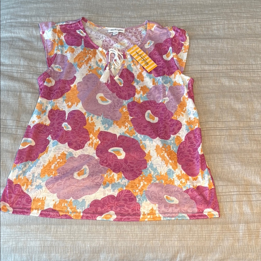 Patchington Petite Floral Blouse